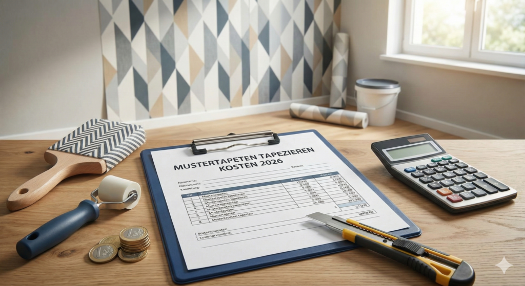 Mustertapeten Tapezieren Kosten 2026: Der Ultimative Ratgeber – Was Kostet Es Wirklich? 52 Mustertapeten Tapezieren Kosten 2026