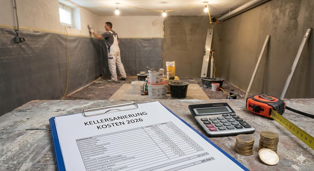 Kellersanierung Kosten 2026: Der ultimative Ratgeber 30 Kellersanierung Kosten 2026