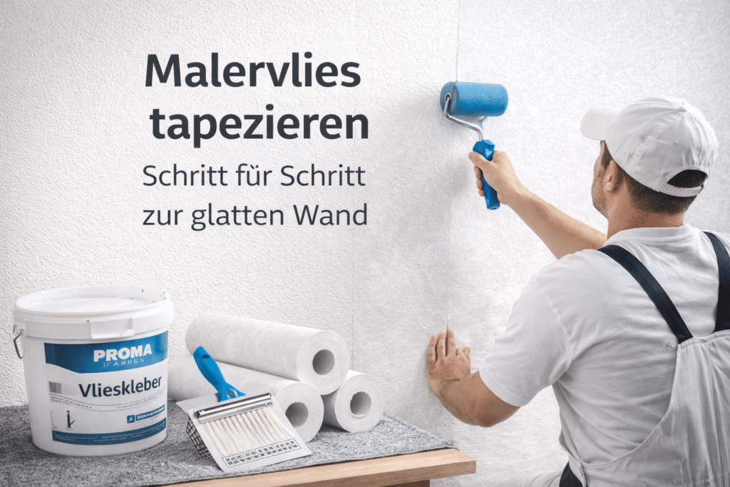 Tapeten entfernen: Der ultimative Ratgeber 2025 – Anleitung, Tipps und Kosten 3 Malervlies tapezieren – Schritt für Schritt zur glatten Wand