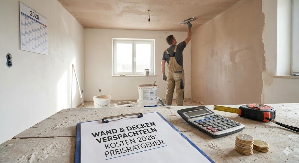 Wand und Decken Verspachteln Kosten 2026: Der ultimative Ratgeber 44 Wand und Decken Verspachteln Kosten 2026
