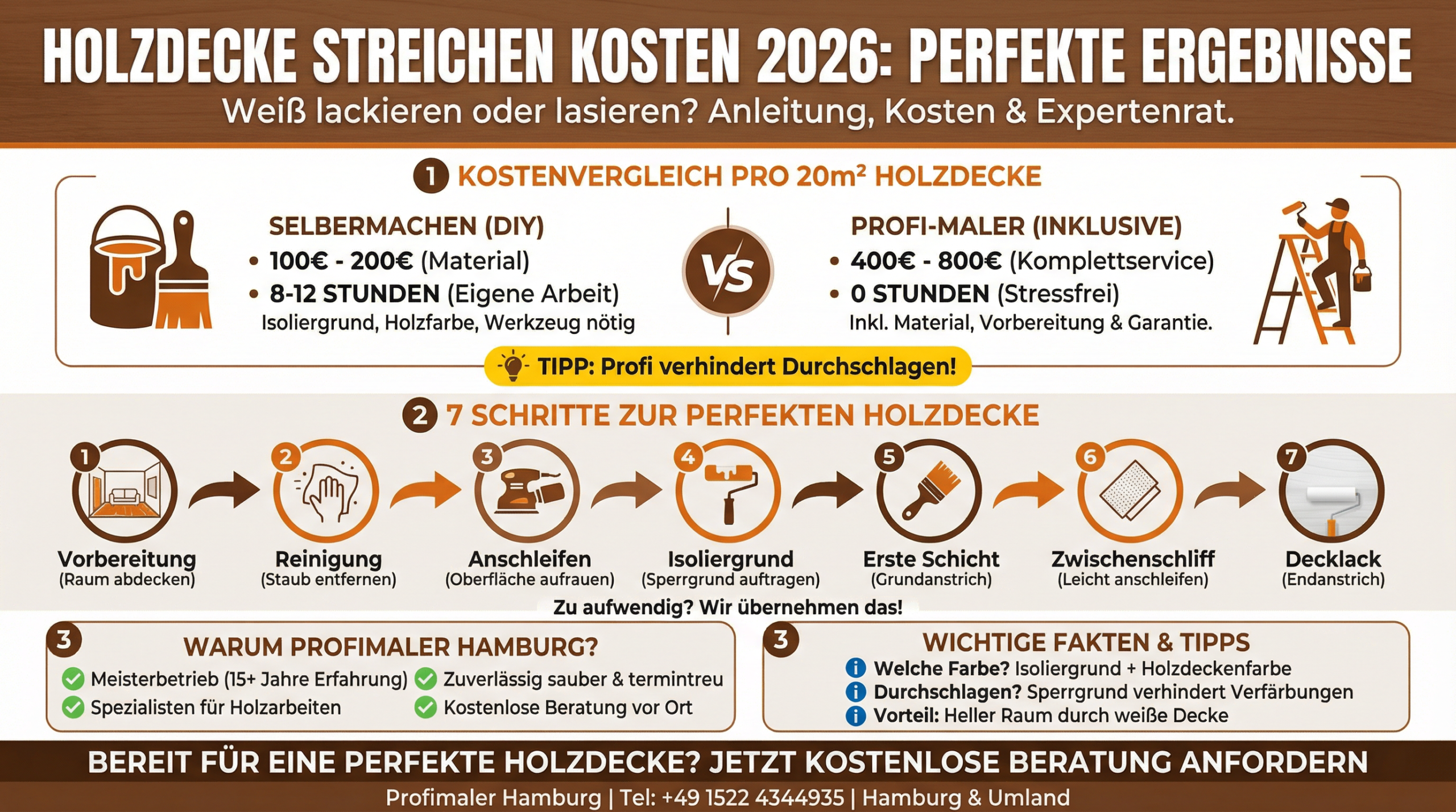 Holzdecke Streichen Kosten 2026: Die Ultimative Anleitung Für Perfekte Ergebnisse 1 Holzdecken streichen