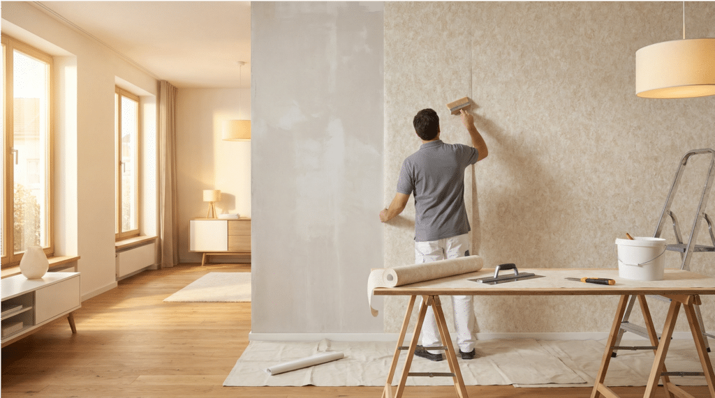 Tapezieren Kosten 2026 7 Tapezierkosten Kosten 2026. Maler Hamburg